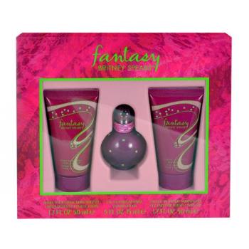 Britney Spears Fantasy zestaw Edp 15ml + 50ml Żel pod prysznic + 50ml Krem do ciała dla kobiet