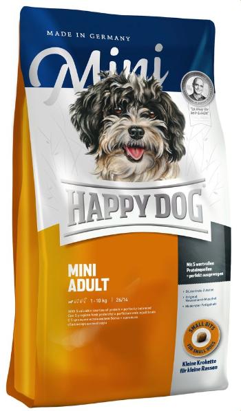 HAPPY DOG Fit &amp; Well Adult Mini 8 kg sucha karma dla dorosłych psów ras małych