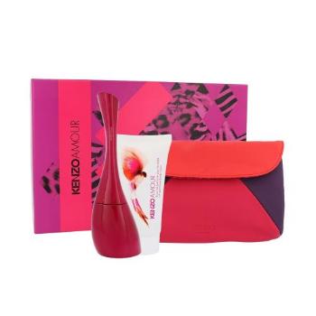 KENZO Kenzo Amour zestaw Edp 100ml + 50ml Body lotion + Cosmetic bag dla kobiet