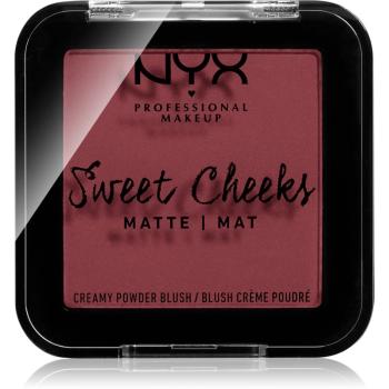 NYX Professional Makeup Sweet Cheeks Blush Matte róż do policzków odcień BANG BANG 5 g