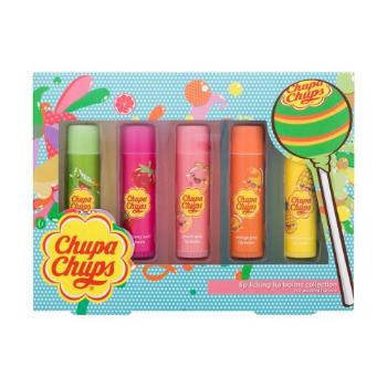 Chupa Chups Lip Balm Lip Licking Collection zestaw Balsam do ust 5 x 4 g dla dzieci