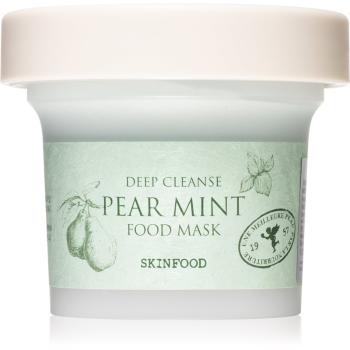Skinfood Food Mask Pear Mint maseczka odżywcza i regenerująca z efektem chłodzącym 120 g
