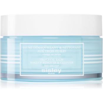 Sisley Triple-Oil Balm Make-up Remover & Cleanser Mleczko oczyszczające do twarzy do twarzy i okolic oczu 125 ml