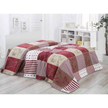 Lekka pikowana narzuta bawełniana na łóżko Mijolnir Butterly, 160x230 cm