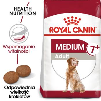 ROYAL CANIN Medium Adult 7+ 15 kg karma sucha dla psów starszych od 7 do 10 roku życia, ras średnich