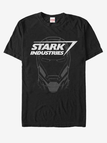 ZOOT.Fan Iron Man Stark Industries Marvel Koszulka Czarny