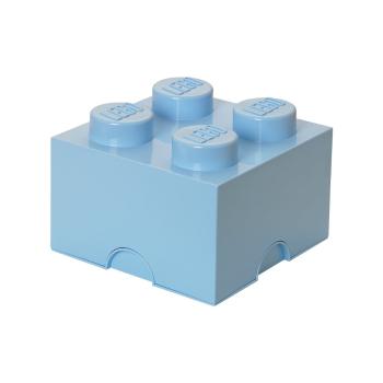 Jasnoniebieski pojemnik kwadratowy LEGO®