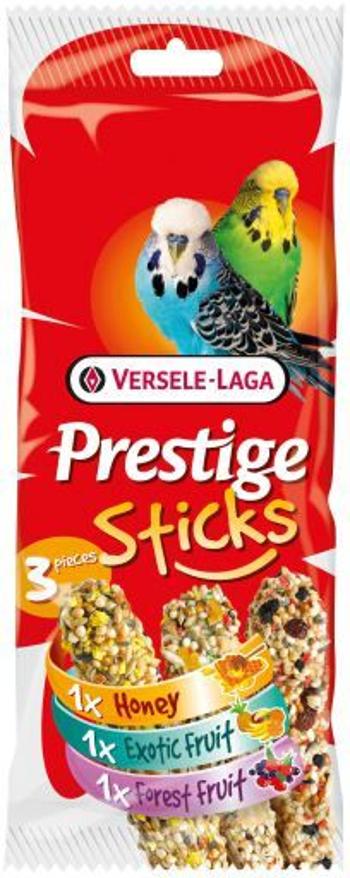 VERSELE-LAGA Prestige Sticks Budgies Triple Pack 90 g - Mix 3 Kolb Dla Papużek