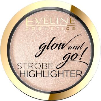 Eveline Cosmetics Glow & Go puder rozjaśniający odcień 01 Champagne 8,5 g