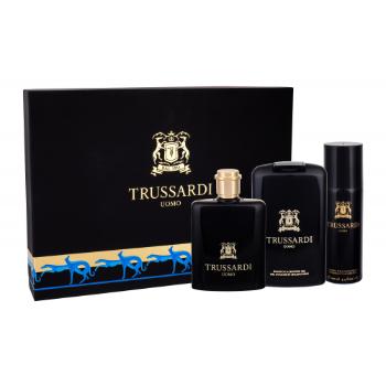 Trussardi Uomo 2011 zestaw Edt 100 ml + Dezodorant 100 ml + Żel pod prysznic 200 ml dla mężczyzn