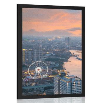 Plakat Bangkok - 30x45 silver