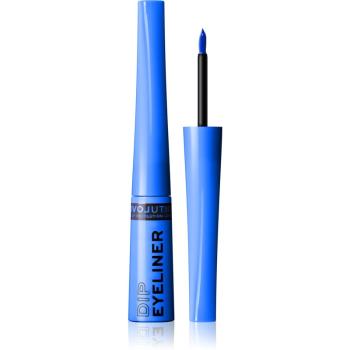Revolution Relove Dip precyzyjny eyeliner w płynie odcień Blue 5 ml