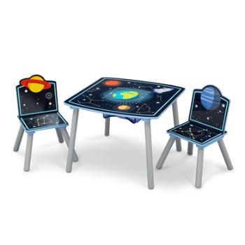 Delta Children Space Adventures Zestaw składany stół i krzesła