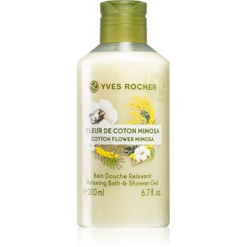 Yves Rocher Cotton Flower Mimosa żel pod prysznic 200 ml