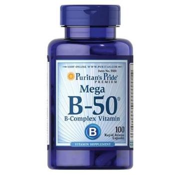 Puritan's Pride B-50 B-Complex Vitamin - 100caps