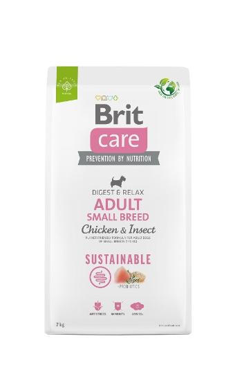 BRIT Care Dog Sustainable Adult Small Breed z kurczakiem i insektami 7 kg
