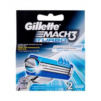 Gillette Mach3 Turbo 2 szt wkład do maszynki dla mężczyzn