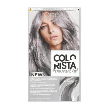 L'Oréal Paris Colorista Permanent Gel 60 ml farba do włosów dla kobiet Silver Grey