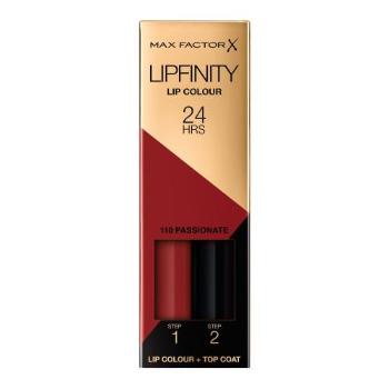 Max Factor Lipfinity Lip Colour 4,2 g pomadka dla kobiet 110 Passionate