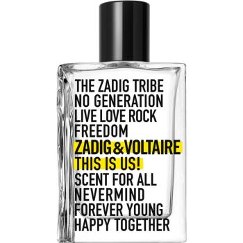 Zadig & Voltaire This Is Us! woda toaletowa unisex 50 ml