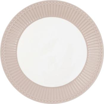 Biało-różowy ceramiczny talerz Green Gate Alice, ø 23 cm