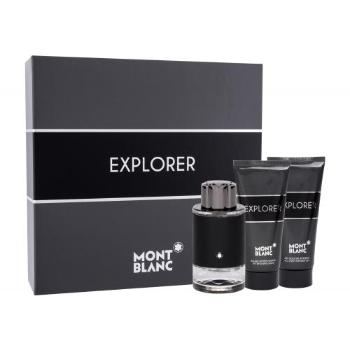 Montblanc Explorer zestaw EDP 100 ml + balsam po goleniu 100 ml + żel pod prysznic 100 ml dla mężczyzn Uszkodzone pudełko