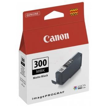 Canon originální ink PFI300MBK, matte black, 14,4ml, 4192C001, Canon imagePROGRAF PRO-300