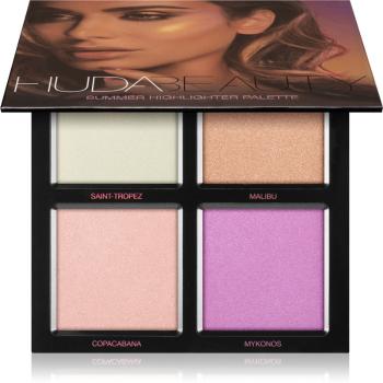 Huda Beauty 3D Summer Highlighter paleta rozjaśniaczy 30 g