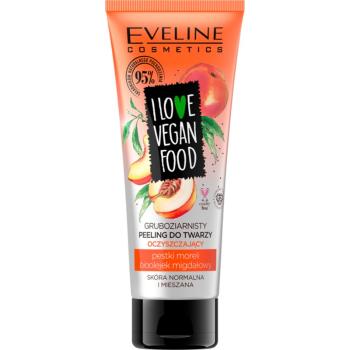 Eveline Cosmetics I Love Vegan Food nawilżający peeling do twarzy 75 ml