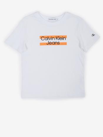 Calvin Klein Jeans Koszulka dziecięce Biały