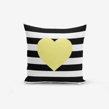 Poszewka na poduszkę z domieszką bawełny Minimalist Cushion Covers Striped Yellow, 45x45 cm