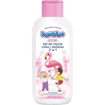 Bambino Kids Bolek and Lolek żel i szampon pod prysznic 2 w 1 Flamingo 400 ml
