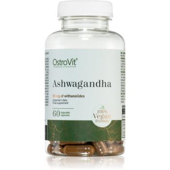 OstroVit Ashwagandha VEGE suplement diety na wsparcie zdrowia fizycznego i psychicznego 60 caps.