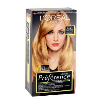 L'Oréal Paris Préférence Récital 60 ml farba do włosów dla kobiet 8-X3 Californie