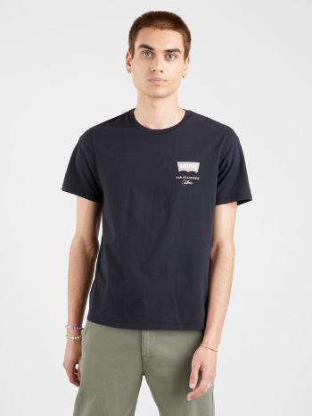 Levi's® Housemark Graphic Koszulka Czarny Niebieski