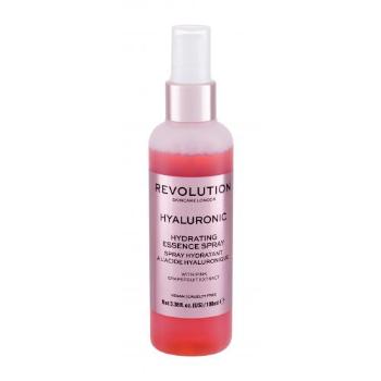 Revolution Skincare Hyaluronic Hydrating Essence Spray 100 ml wody i spreje do twarzy dla kobiet uszkodzony flakon