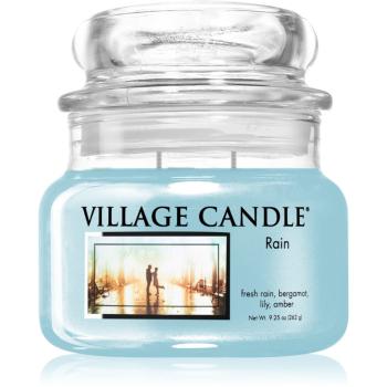 Village Candle Rain świeczka zapachowa (Glass Lid) 262 g