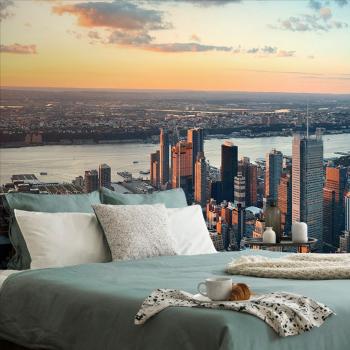 Samoprzylepna fototapeta panorama miasta New York - 450x300