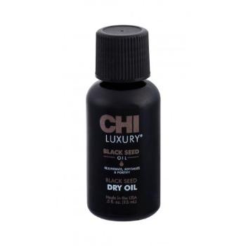 Farouk Systems CHI Luxury Black Seed Oil 15 ml olejek do włosów dla kobiet Uszkodzone pudełko