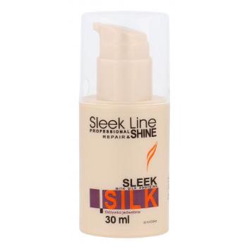 Stapiz Sleek Line Silk 30 ml odżywka dla kobiet Uszkodzone pudełko