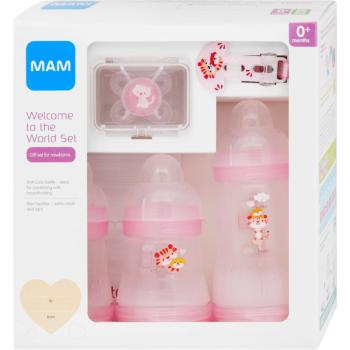 MAM Welcome to the World Pink zestaw upominkowy Pink (dla niemowląt)