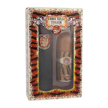 Cuba Jungle Tiger zestaw Edp 100ml + 50ml Deodorant dla kobiet Uszkodzone pudełko