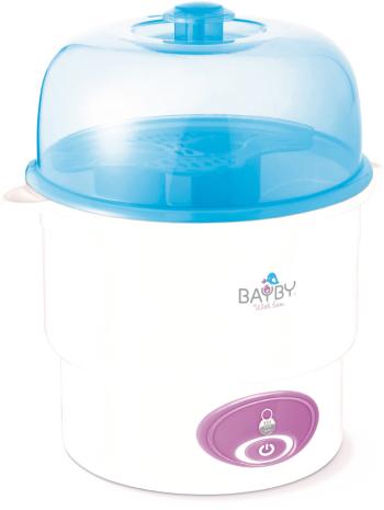 Elektryczny sterylizator BAYBY - biały - Rozmiar 6 butelek dla niemowląt