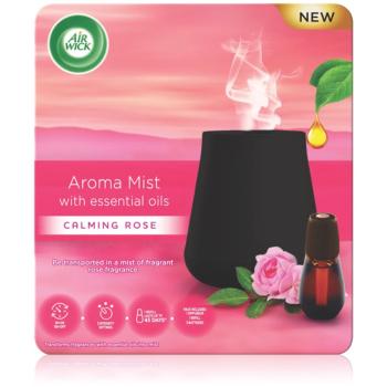 Air Wick Aroma Mist Calming Rose dyfuzor zapachowy z napełnieniem +baterie 20 ml