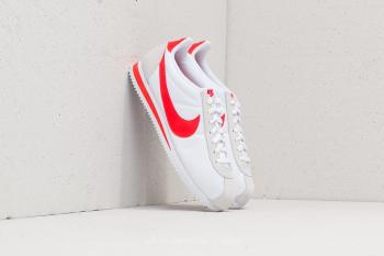 Nike Classic Cortez Nylon White/ Habanero Red