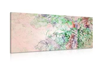 Obraz abstrakcyjne drzewa - 100x50