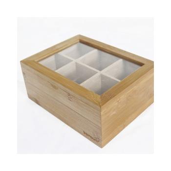 Bambusowe pudełko na herbaty Bambum Misto