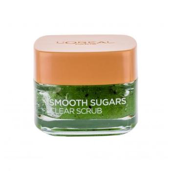 L'Oréal Paris Smooth Sugars Clear 50 ml peeling dla kobiet Uszkodzone pudełko