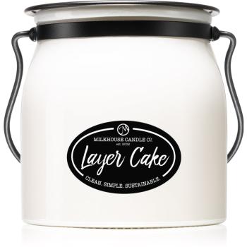 Milkhouse Candle Co. Creamery Layer Cake świeczka zapachowa Butter Jar 454 g