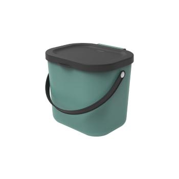 Zielony pojemnik na odpadki organiczne 6 l Albula – Rotho